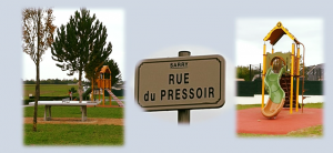 image de 2020 : Des jeux installés dans le quartier des Vignes