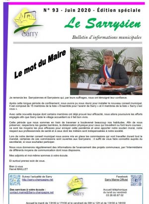 image de N° 93 - Juin 2020