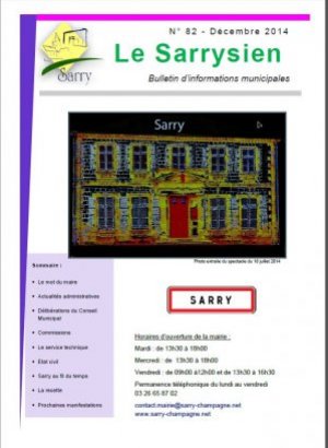 image de N° 82 Décembre 2014